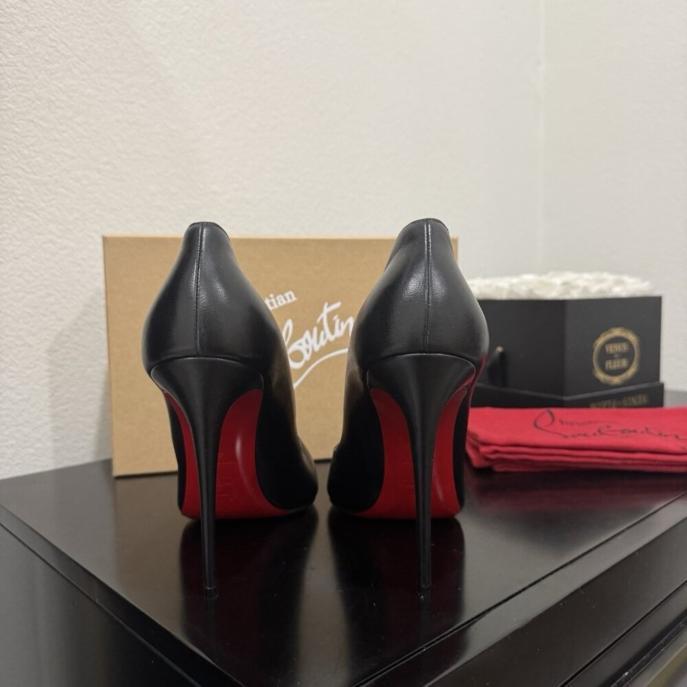 Christian Louboutin Hot Chick 100 Nappa Black - Picture 5 of 9